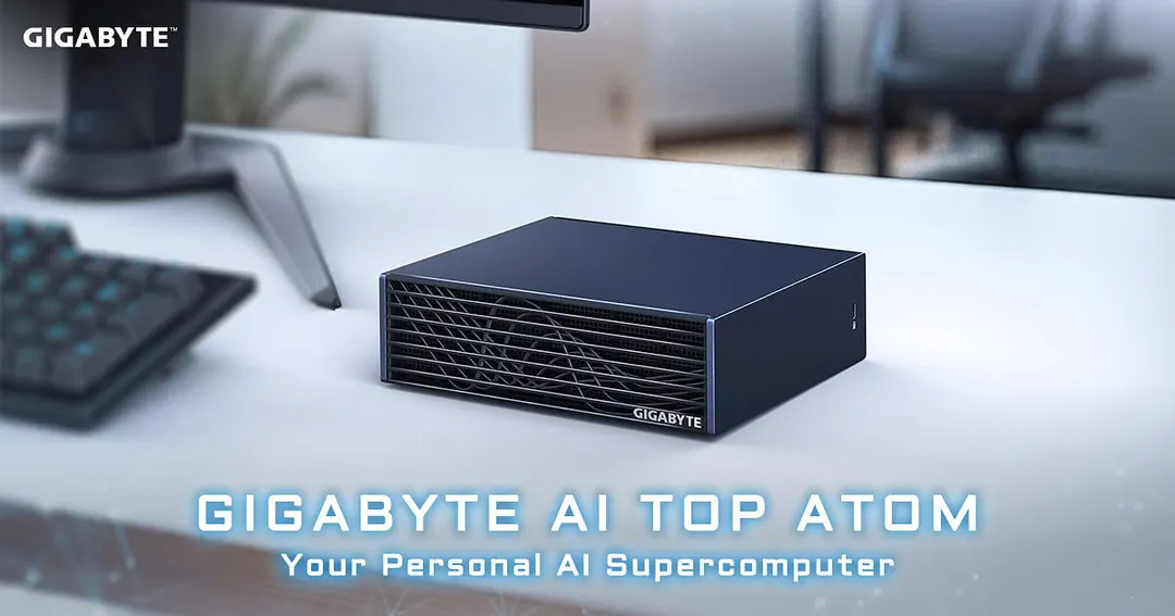 Gigabyte выпустила AI TOP ATOM с 64 ГБ объединённой памяти