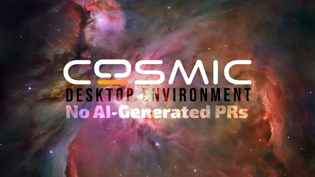 COSMIC от System76 запретил LLM-контент в пул-реквестах