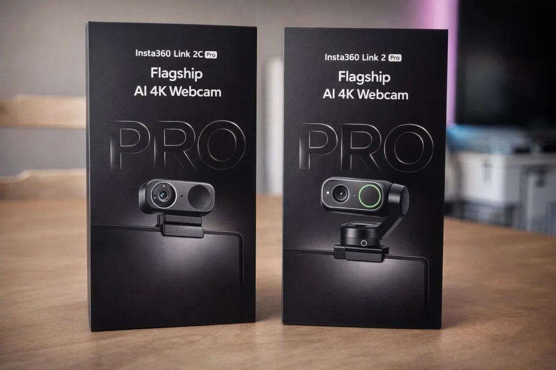 Insta360 выпустила веб-камеры Link 2 Pro с ИИ-кадрированием и 4K