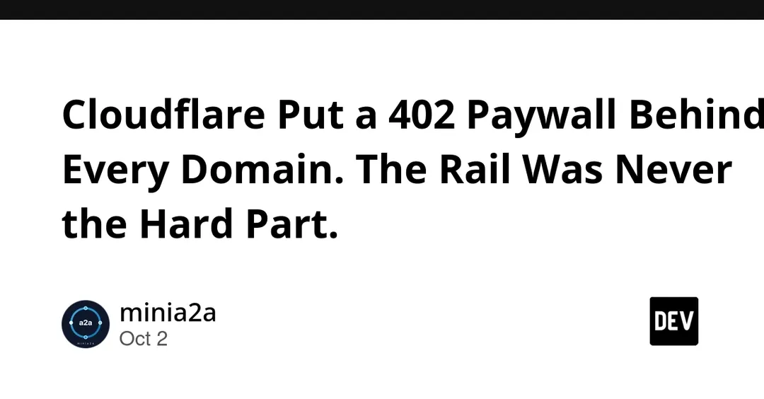 Cloudflare открыла бета-версию Monetization Gateway с оплатой по HTTP 402