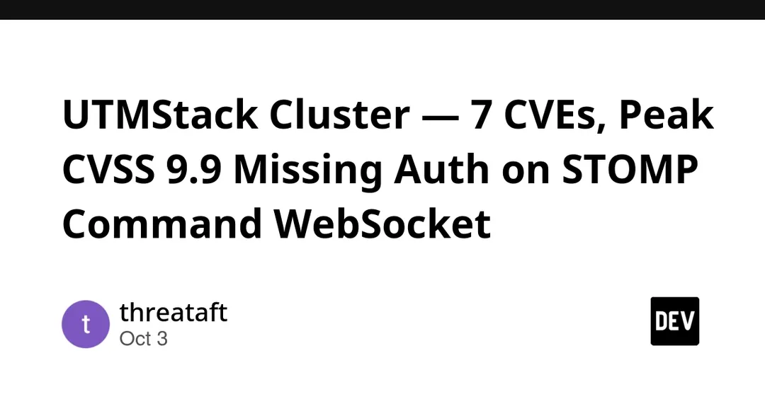 В UTMStack нашли 7 уязвимостей с максимальной оценкой 9.9