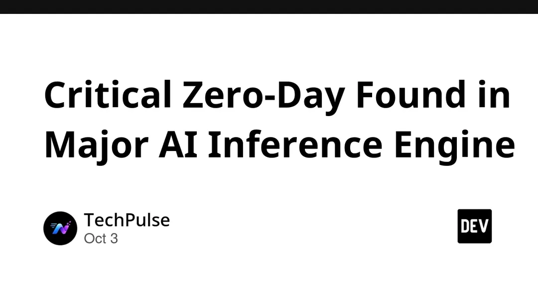 В популярном ИИ-движке инференса нашли критическую zero-day уязвимость