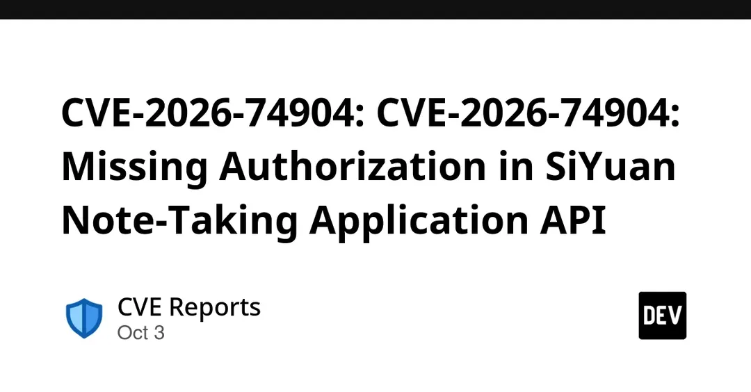 В SiYuan до v3.7.4 нашли уязвимость авторизации с оценкой 8.7