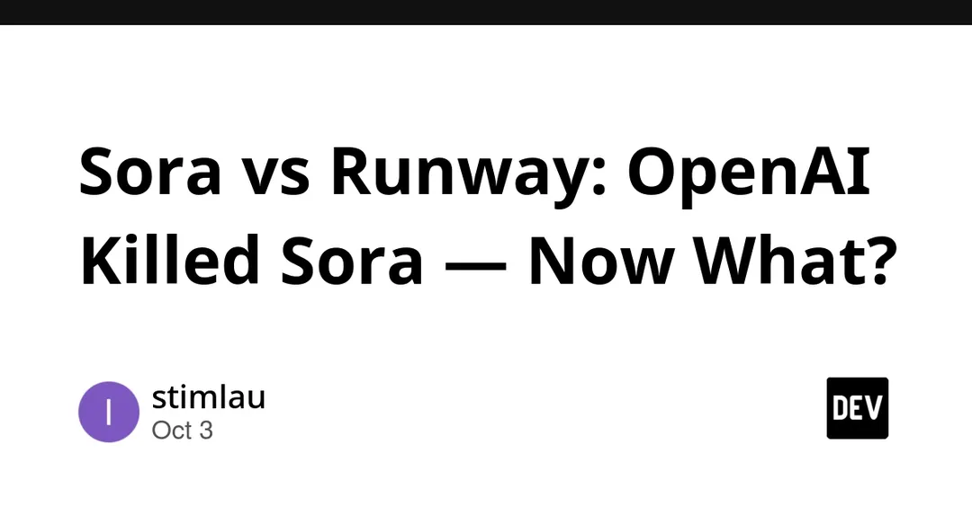 OpenAI закрыла Sora: приложение отключено в апреле, API — в сентябре 2026 года