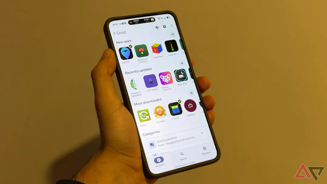 F-Droid 2.0 получил новый интерфейс, поиск по описаниям и автообновления