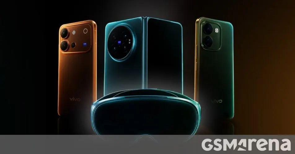 vivo тизерит X Fold6 и MR-гарнитуру в Индии на 6 октября