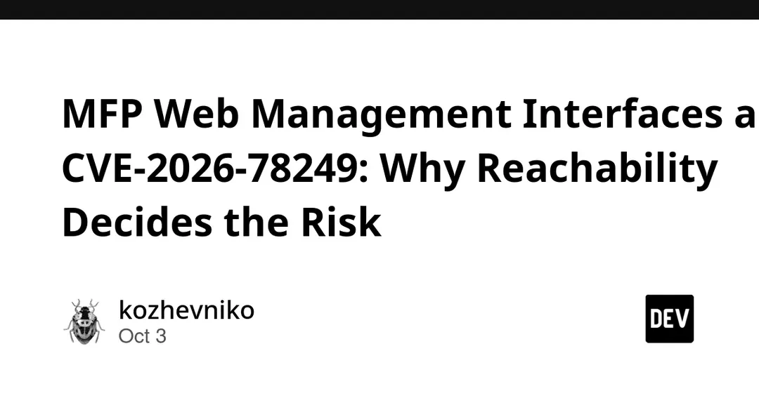 CVE-2026-78249: path traversal в веб-интерфейсах МФУ Fujifilm и Sharp