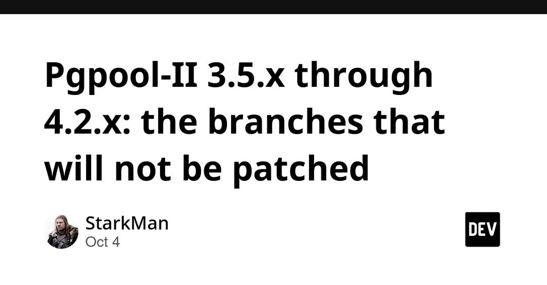 Pgpool-II 3.5.x–4.2.x: семь CVE без патчей из-за окончания поддержки