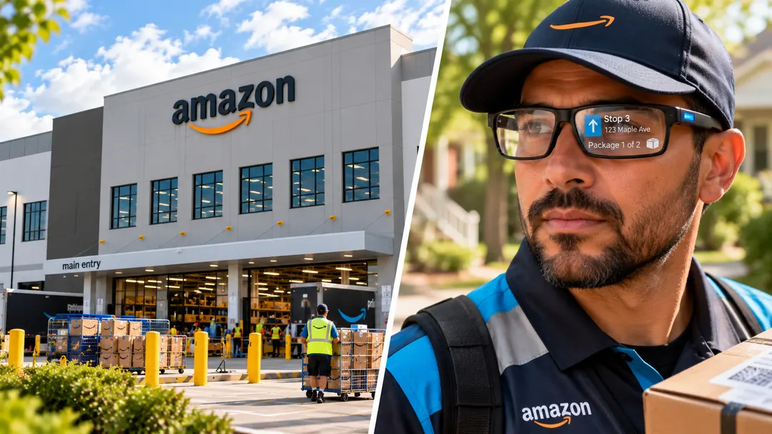 Amazon оснастит 20 000 курьеров ИИ-очками к концу 2027 года