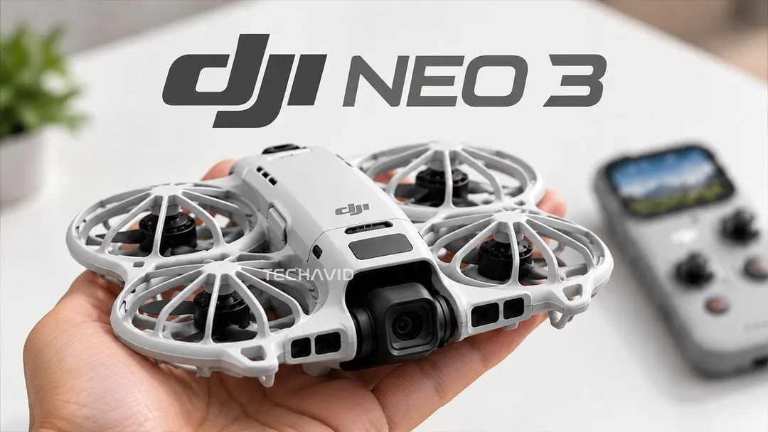 Утечка: DJI Neo 3 получит квадратный сенсор 1/1,1 дюйма