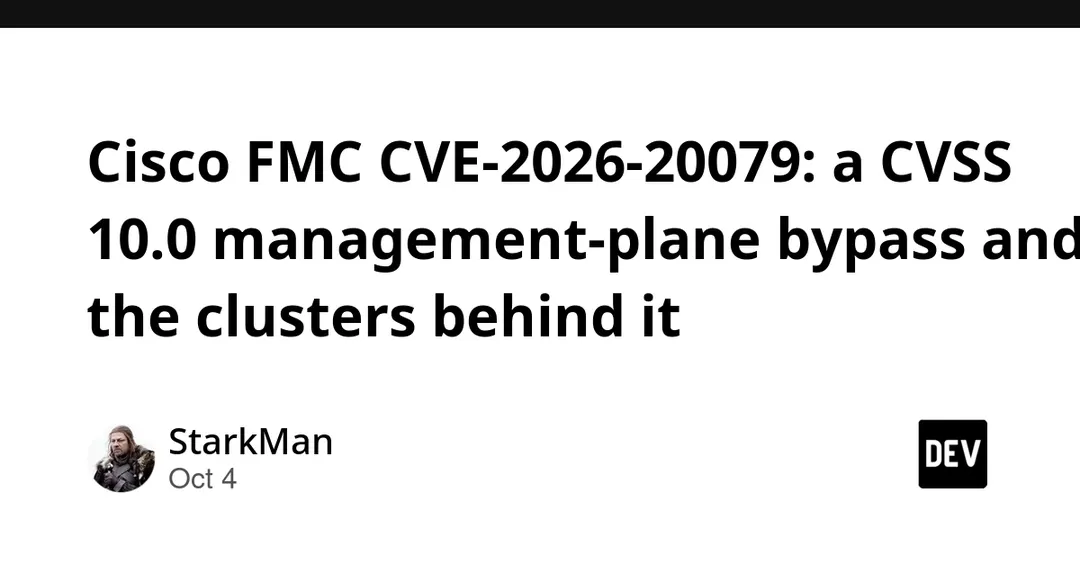 Cisco FMC: уязвимость CVE-2026-20079 с оценкой 10.0 эксплуатируют в атаках