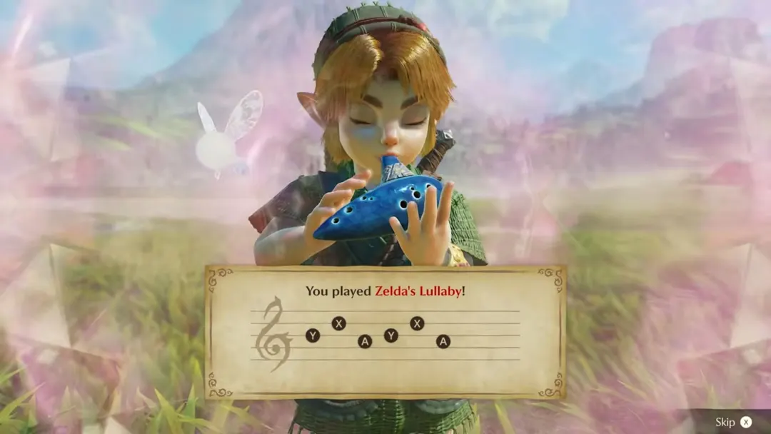 Ремейк Zelda: Ocarina of Time получит поддержку настоящей окарины и приложение Zelda Notes