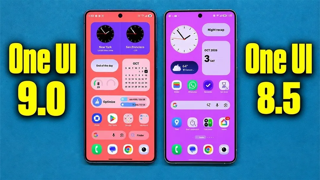 One UI 9: AI-аудит, режим вертикальной записи и обновлённый контроль