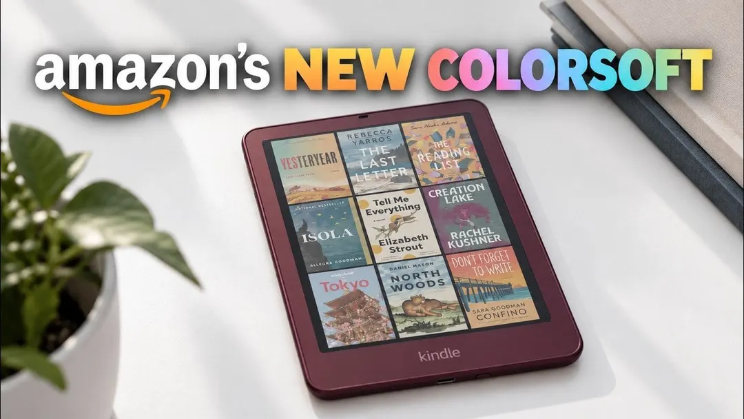 Kindle Colorsoft 2026 получил заменяемую батарею и обновлённый экран