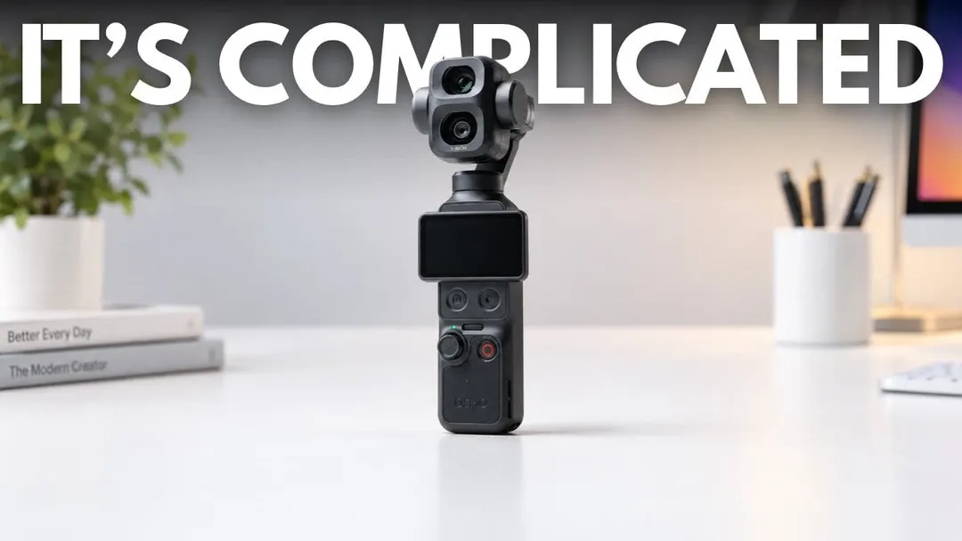 DJI Pocket 4P: 1-дюймовый сенсор с 17 стопами динамического диапазона