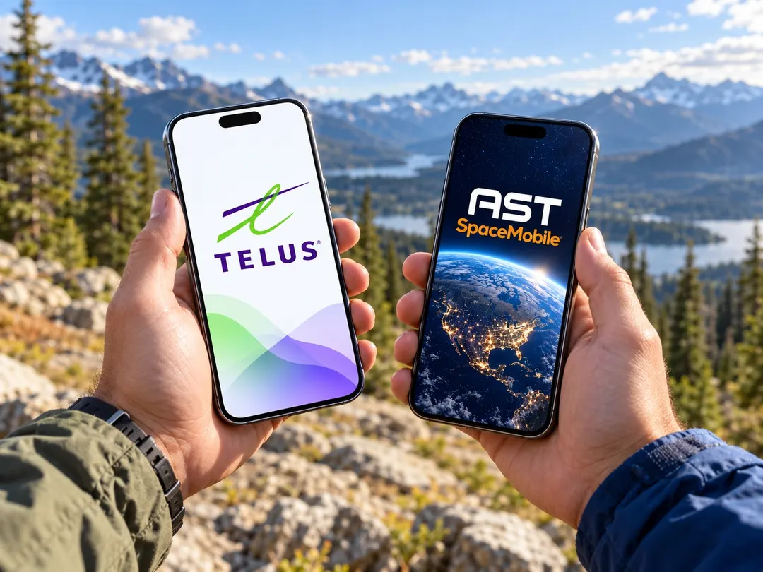 Telus и AST SpaceMobile провели первый тест связи спутник—смартфон