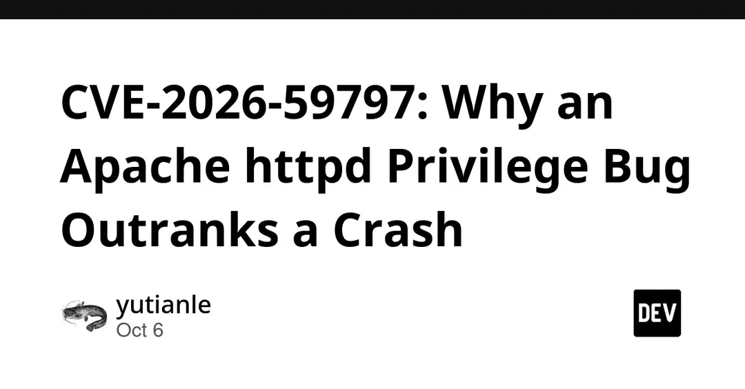 Apache httpd 2.4.69 закрывает 20 CVE, включая ошибку привилегий с оценкой 9.8