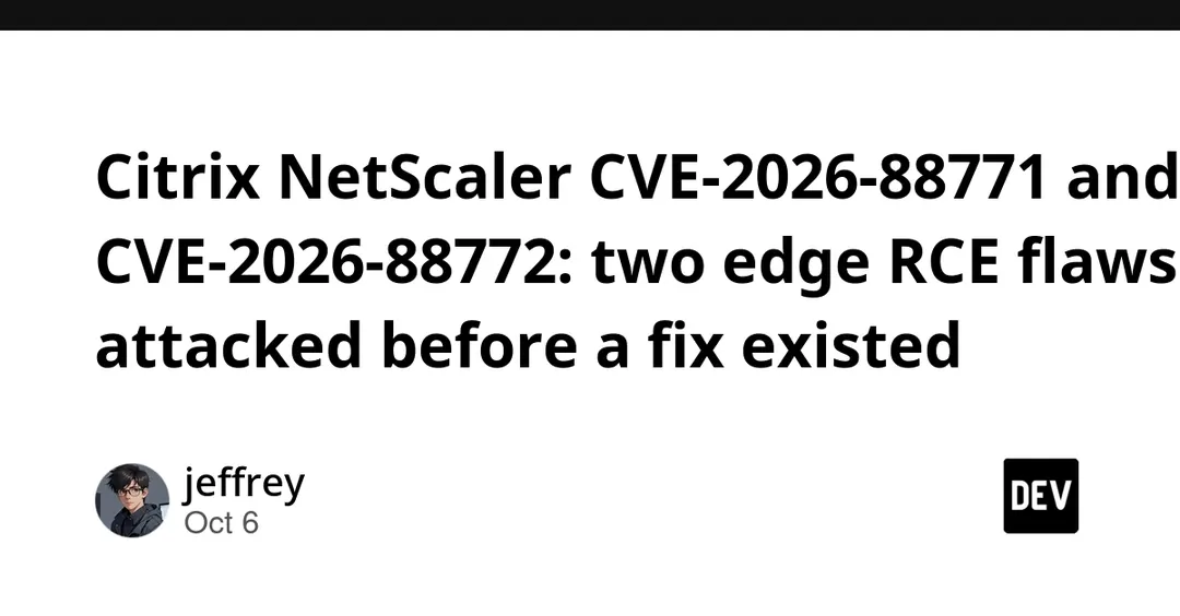 Citrix закрыла две RCE-уязвимости NetScaler с оценкой 9.5