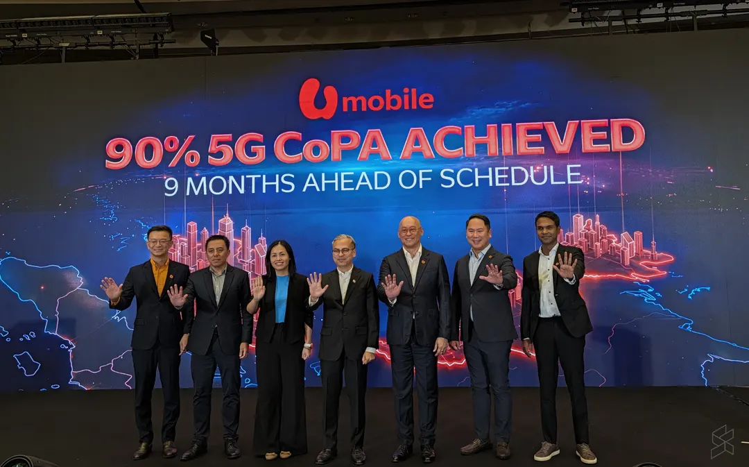 U Mobile достигла 90% покрытия 5G в Малайзии на 9 месяцев раньше срока