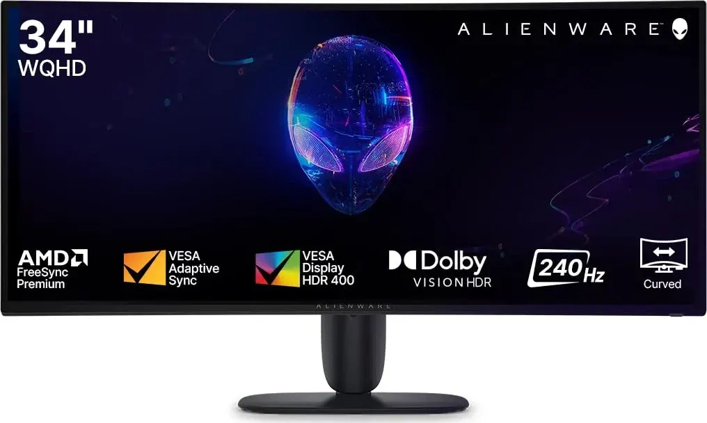 Alienware AW3426DWM: 34-дюймовый изогнутый игровой монитор WQHD на 240 Гц