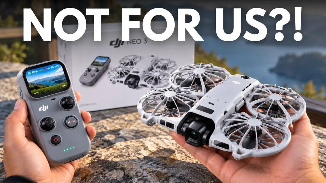 Новые правила FCC могут заблокировать выход DJI Neo 3 в США