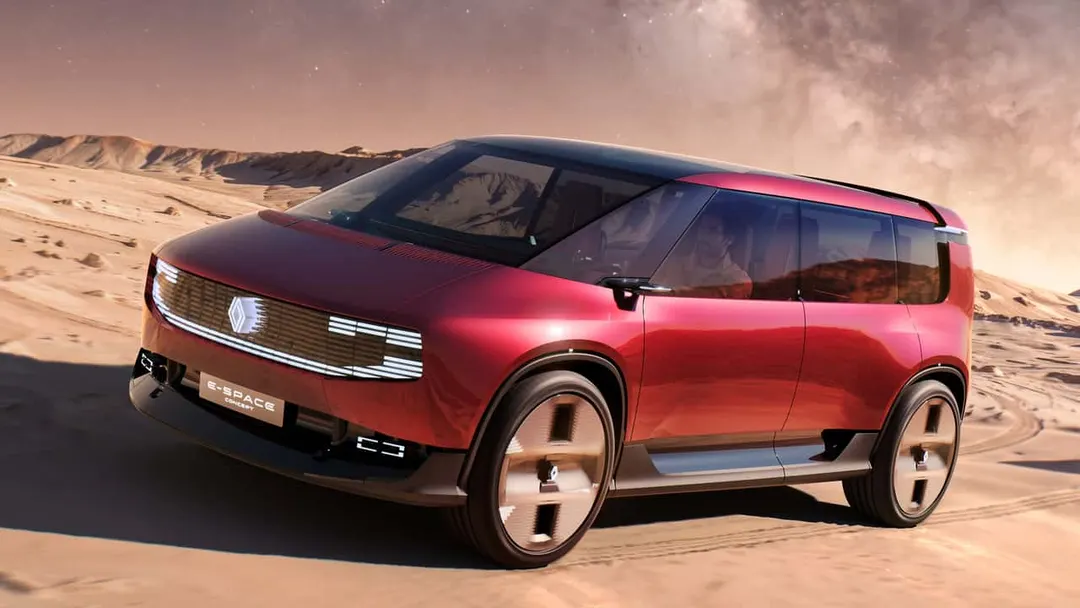 Renault показала концепт E-Space — электрический минивэн в духе Espace 1984 года