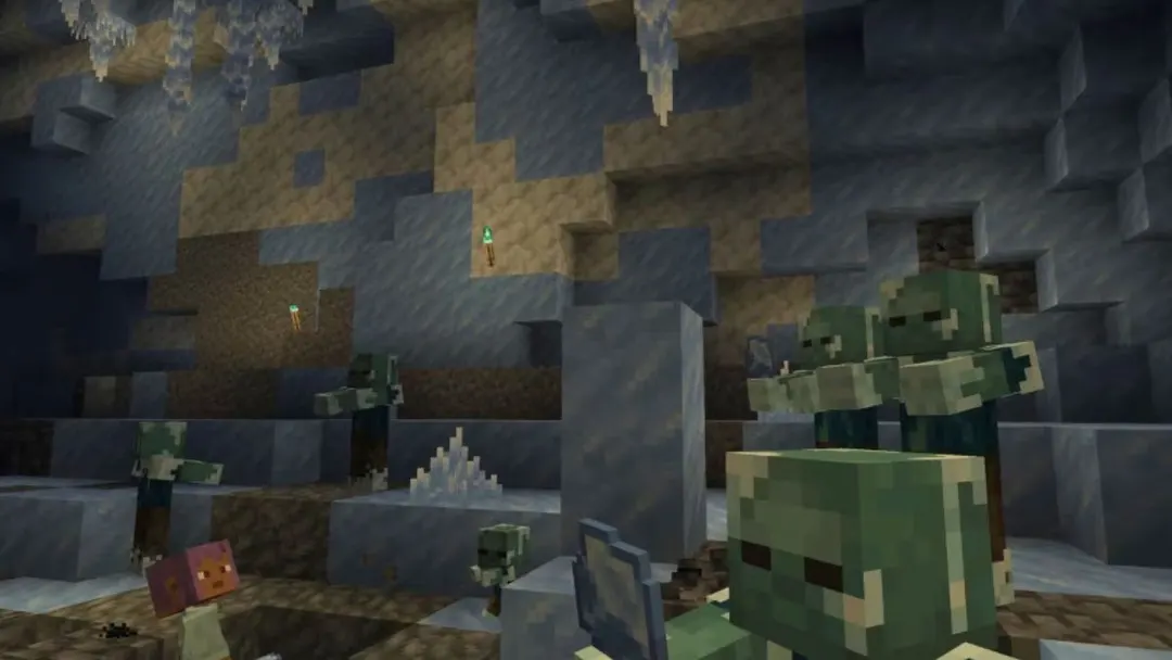 Minecraft 26.4 Snapshot 3 добавил Ледяные пещеры и моба Frostbite