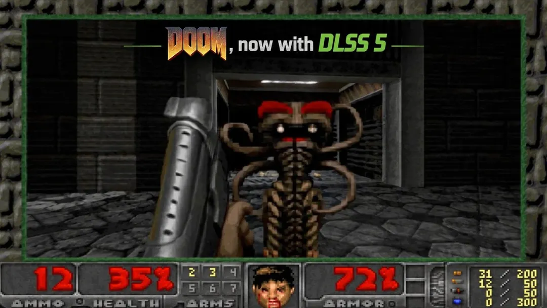 Оригинальный DOOM получил DLSS 5 через порт на DirectX 12