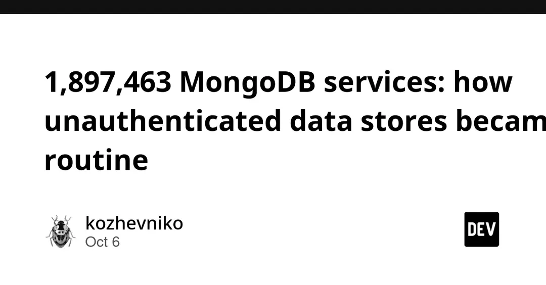 ZoomEye нашла 1 897 463 открытых сервиса MongoDB