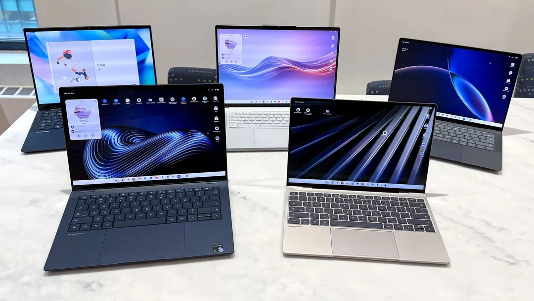 Первые тесты пяти Googlebook: Snapdragon X Elite обошёл Intel Panther Lake