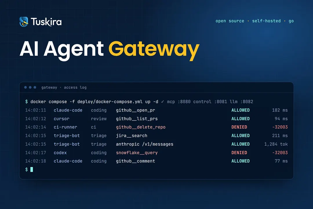 Tuskira выпустила AI Agent Gateway — открытый шлюз для защиты ключей ИИ-агентов