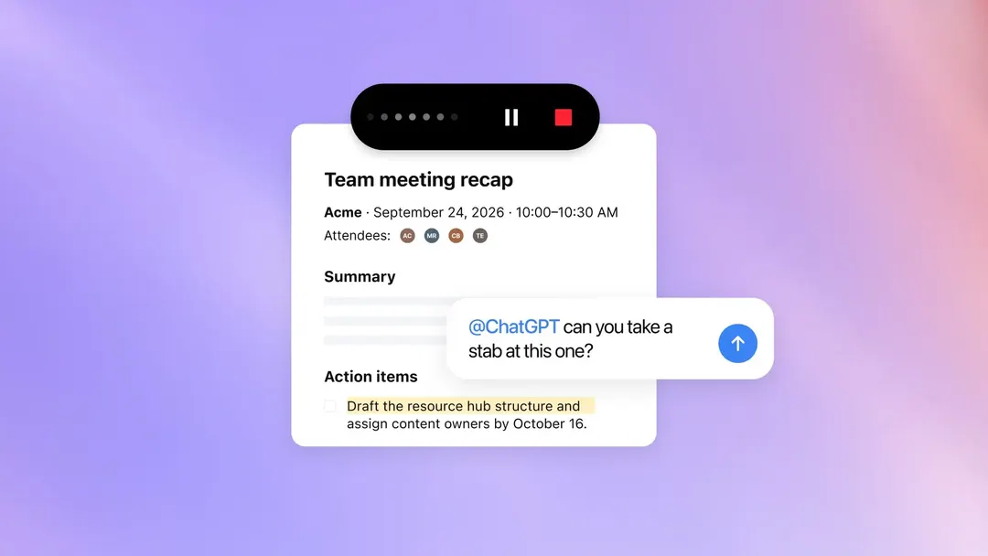 ChatGPT для Mac получил плагин Meetings для заметок на встречах