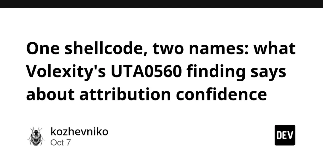 Volexity: UTA0560 использует тот же шелл-код, что и APT31
