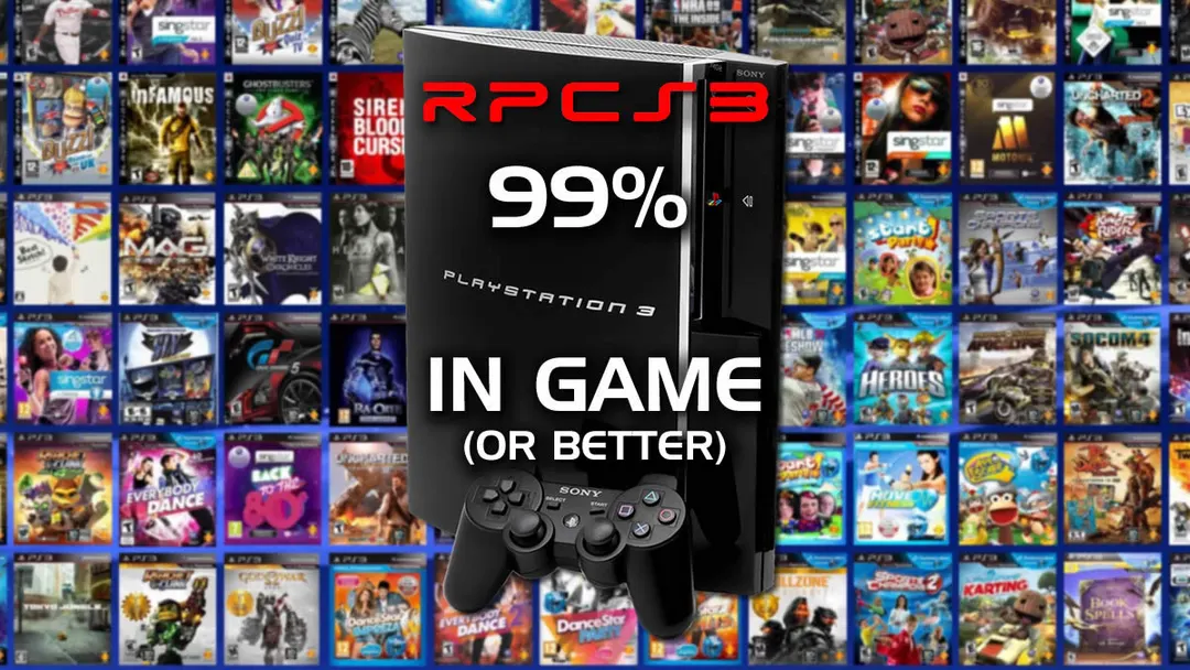 RPCS3 достигла 99% совместимости с играми PS3