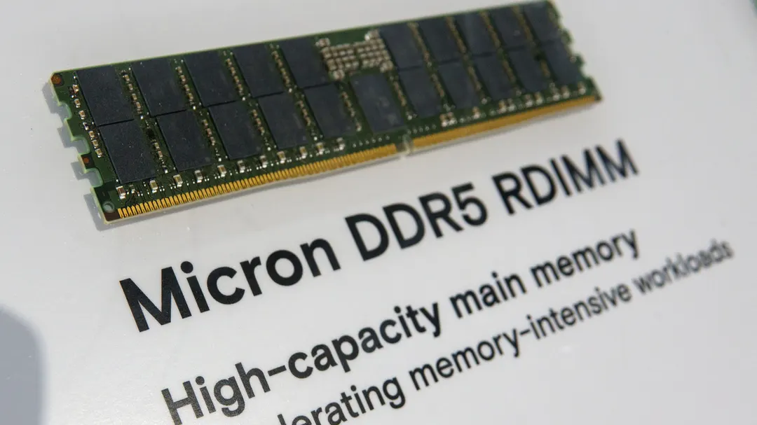 Micron выпустила 512 ГБ DDR5 RDIMM со скоростью 9200 MT/s
