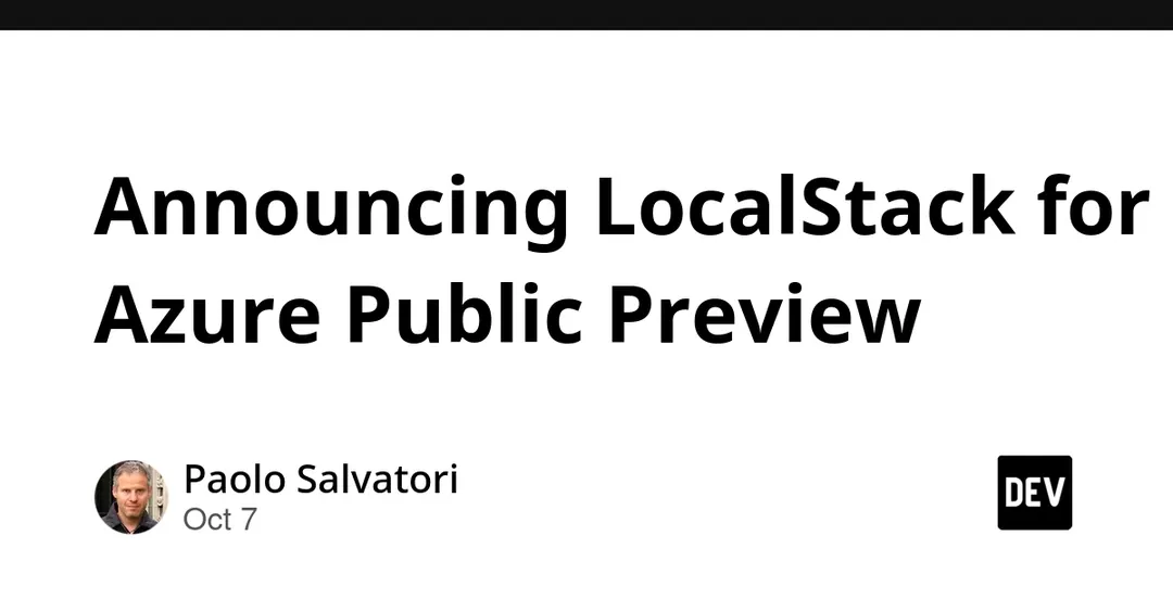 LocalStack выпустила локальный эмулятор Azure в публичной бете