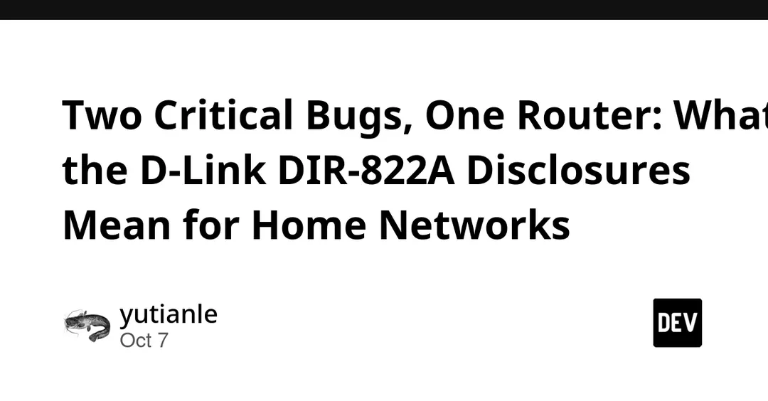 В роутере D-Link DIR-822A нашли две критические уязвимости