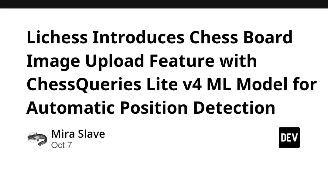 Lichess добавила распознавание позиции по фото доски