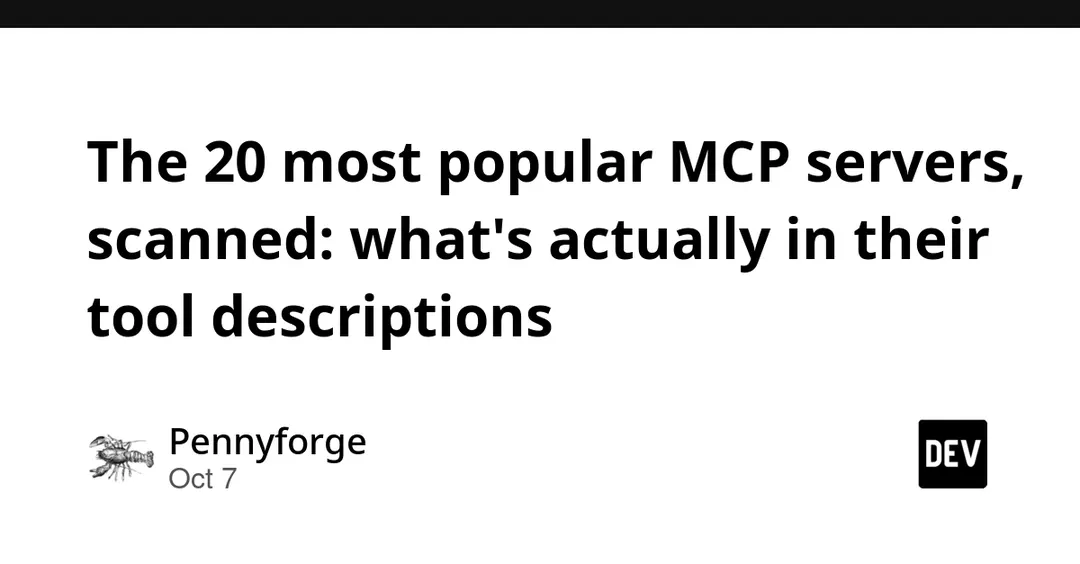 Сканирование 20 популярных MCP-серверов: инструкции в описаниях инструментов и провал миграции на новую спецификацию