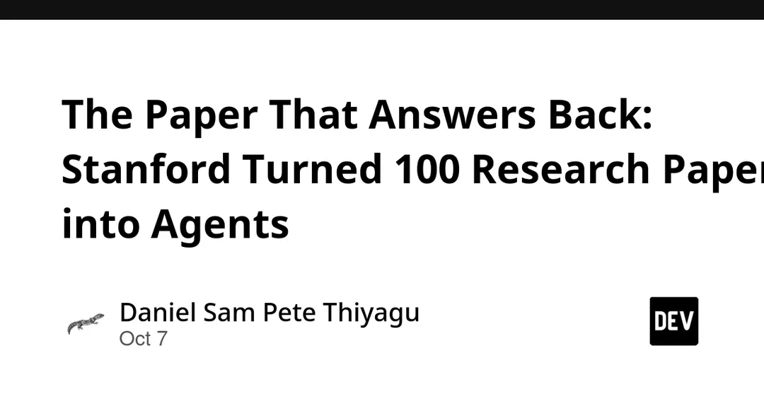 Stanford превратила 100 научных статей в ИИ-агентов через Paper2Agent