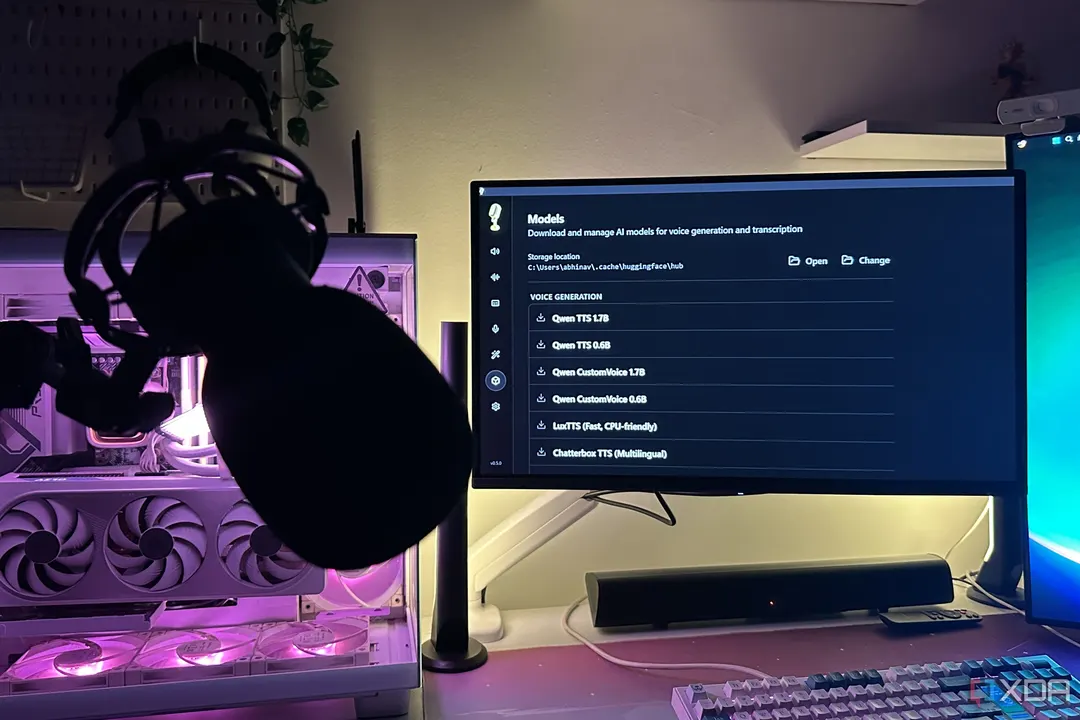 Voicebox клонирует голос с 3 секунд аудио локально на ПК
