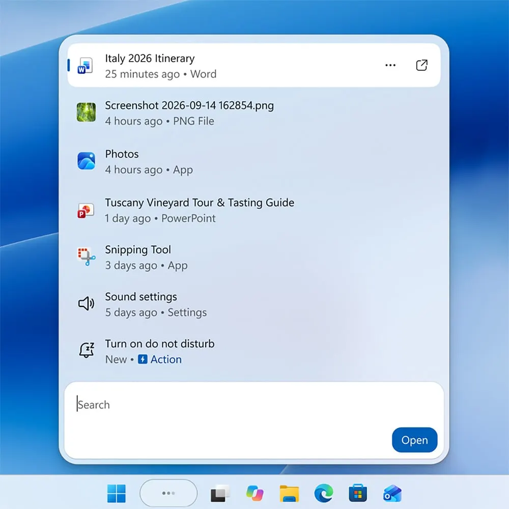 Windows 11 получит управление ПК и телефоном из строки поиска