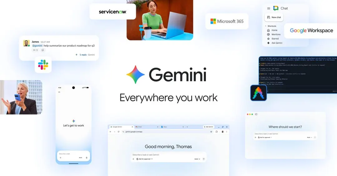 Google Cloud представила «Gemini agent» — универсального ИИ-агента для работы