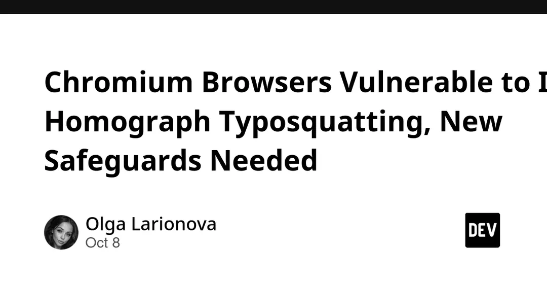 Chromium-браузеры уязвимы к тайпсквоттингу через IDN-омоглифы