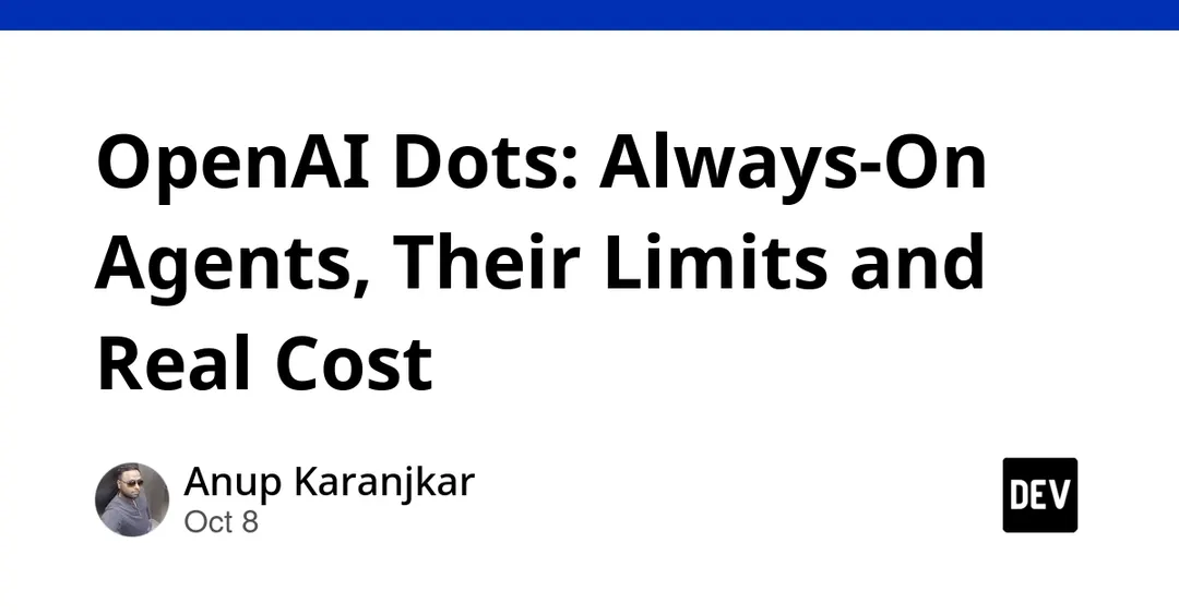 OpenAI Dots: постоянные ИИ-агенты с лимитами и ценой задач