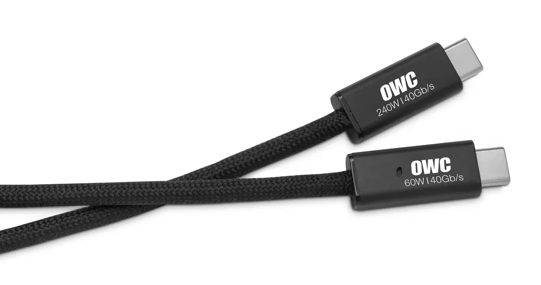 OWC выпустила активные оптические кабели USB4 длиной до 5 метров