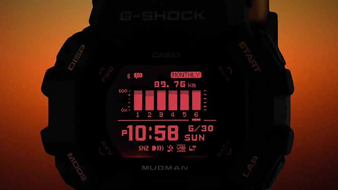 G-Shock Mudman GDG-B100 впервые получил MIP-дисплей