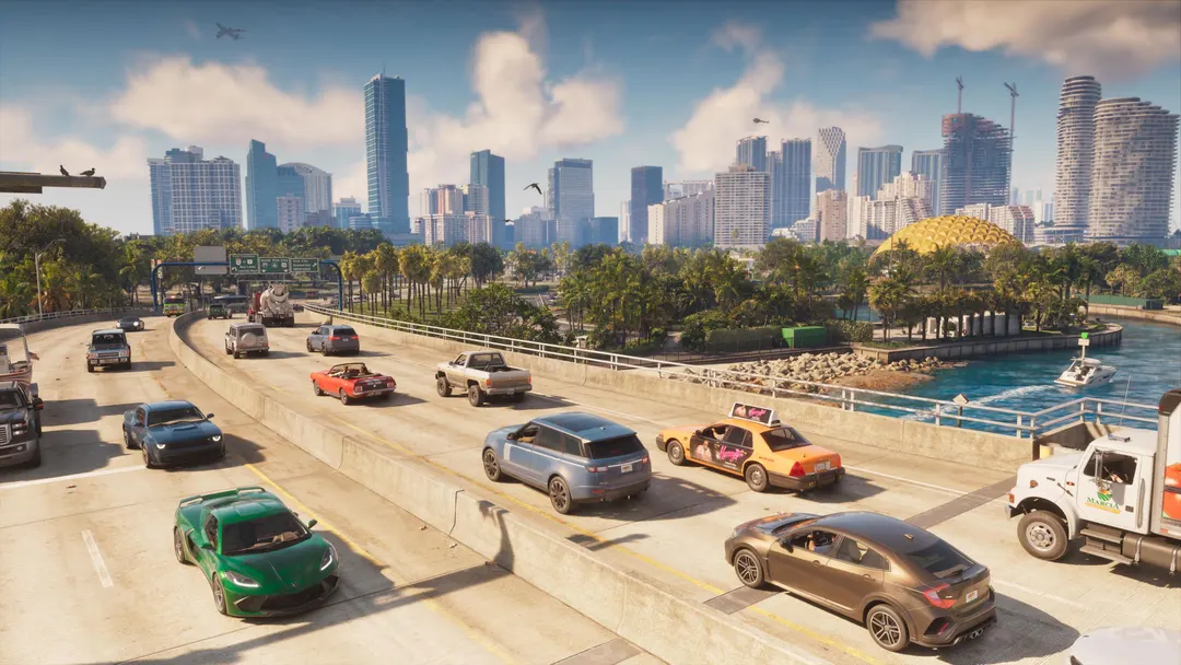 Rockstar показала новые скриншоты GTA 6 с отражениями в лужах
