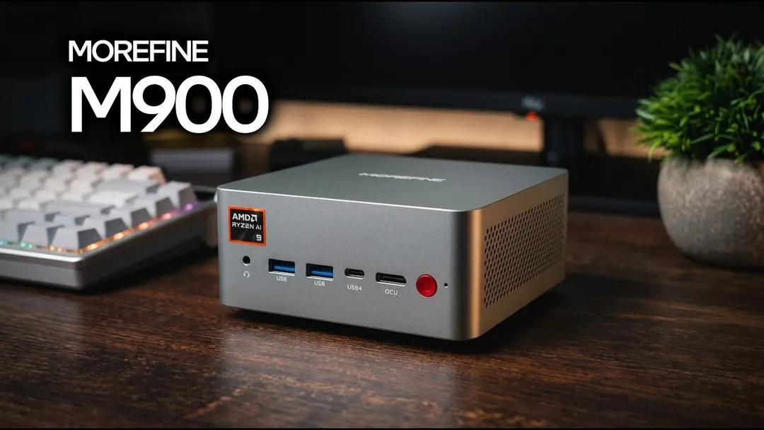 Morefine M900: мини-ПК на Ryzen 9 HX470 с Radeon 890M