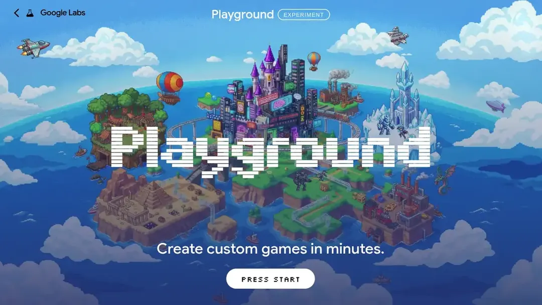 Google запустила Playground — создание игр по промптам в браузере